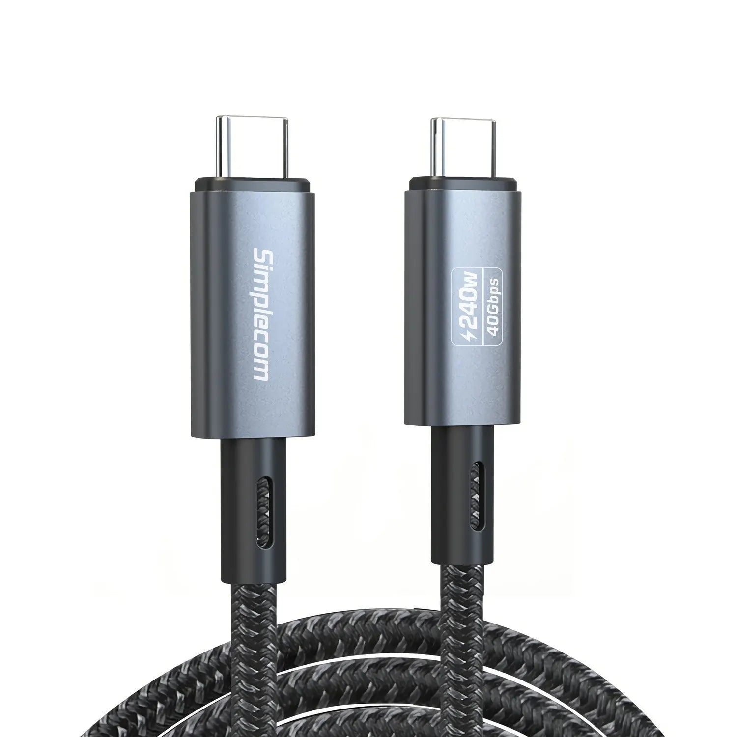 Simplecom CA612 USB-C to USB-C Cable USB4 40Gbps 5A 240W PD3.1 8K@60Hz 1.2M - Cables