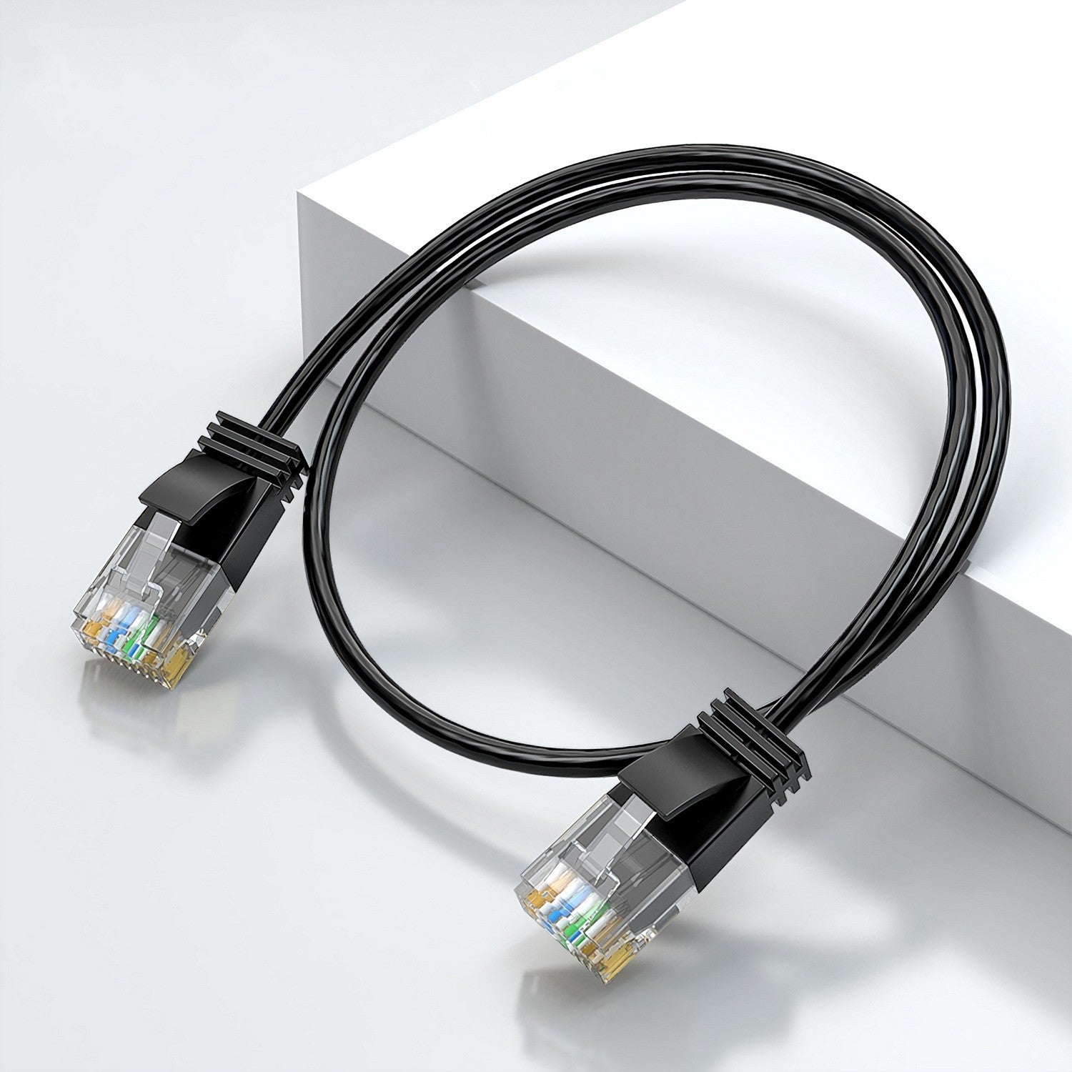 (LS)Simplecom CAE610 Ultra Slim Flexible Cat6A UTP Ethernet Cable 10Gbps 1M - Cables - Image 4