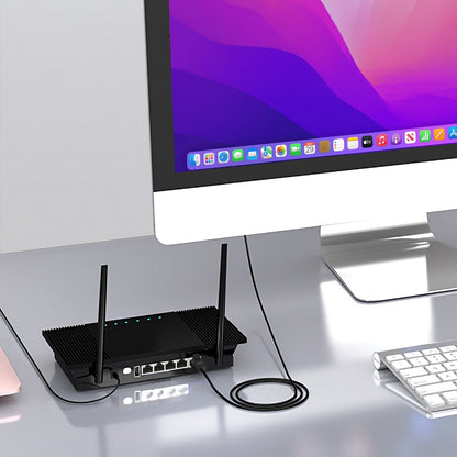 Simplecom CAE61H Ultra Slim Flexible Cat6A UTP Ethernet Cable 10Gbps 10M - Cables - Image 4