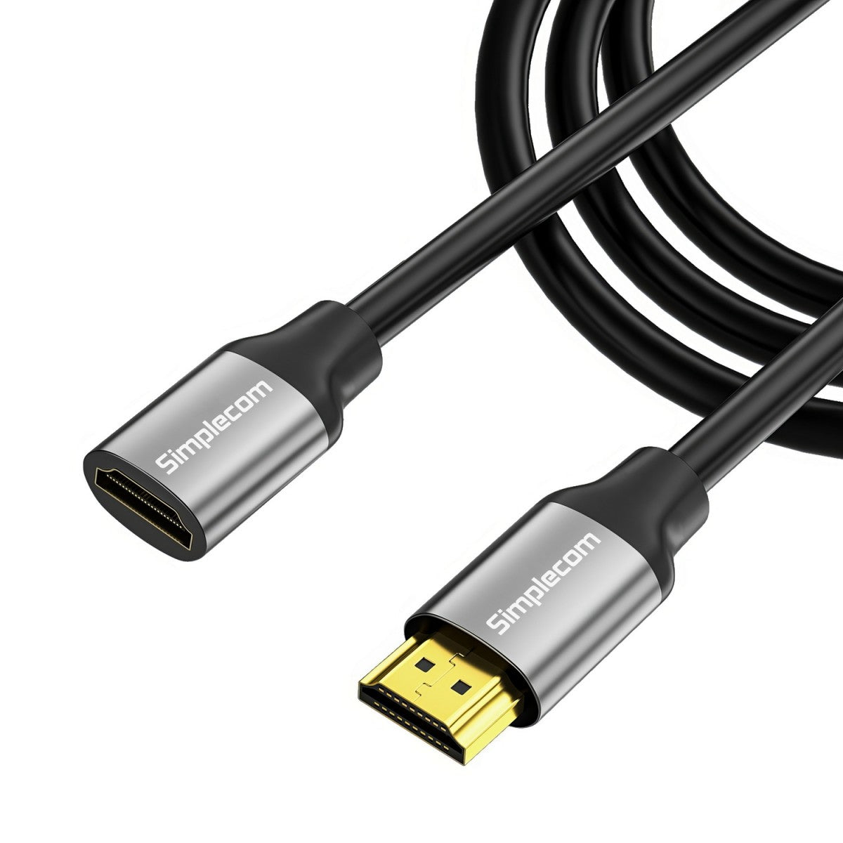 Simplecom CAF310 1.0M HDMI 2.1 Extension Cable Male to Female 48Gbps 8K@60Hz - Cables - Image 4