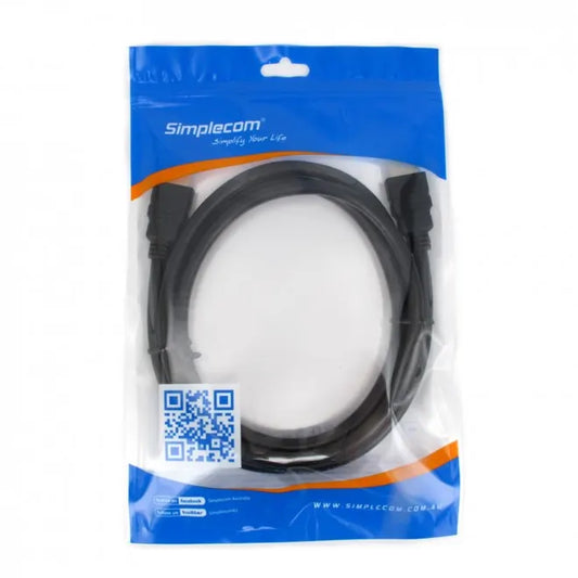 (LS) Simplecom CAH410 1M High Speed HDMI Cable with Ethernet (3.3ft) - Cables