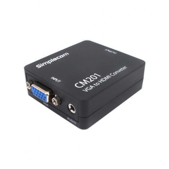 Simplecom CM201 Full HD 1080p VGA to HDMI Converter with Audio - Cables - Image 2