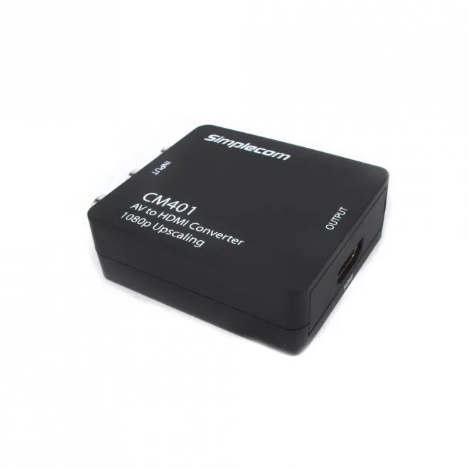 Simplecom CM401 Composite AV CVBS 3RCA to HDMI Video Converter 1080p Upscaling - Cables - Image 3