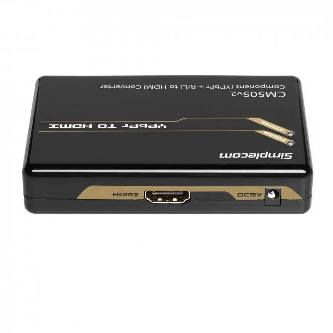 (LS)Simplecom CM505v2 Component (YPbPr + Stereo R/L) to HDMI Converter Full HD 1080p - Cables - Image 3
