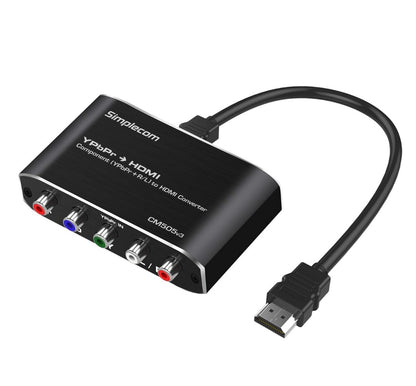 Simplecom CM505v3 Component (YPbPr + Stereo R/L) to HDMI Converter Full HD 1080p - Cables - Image 2