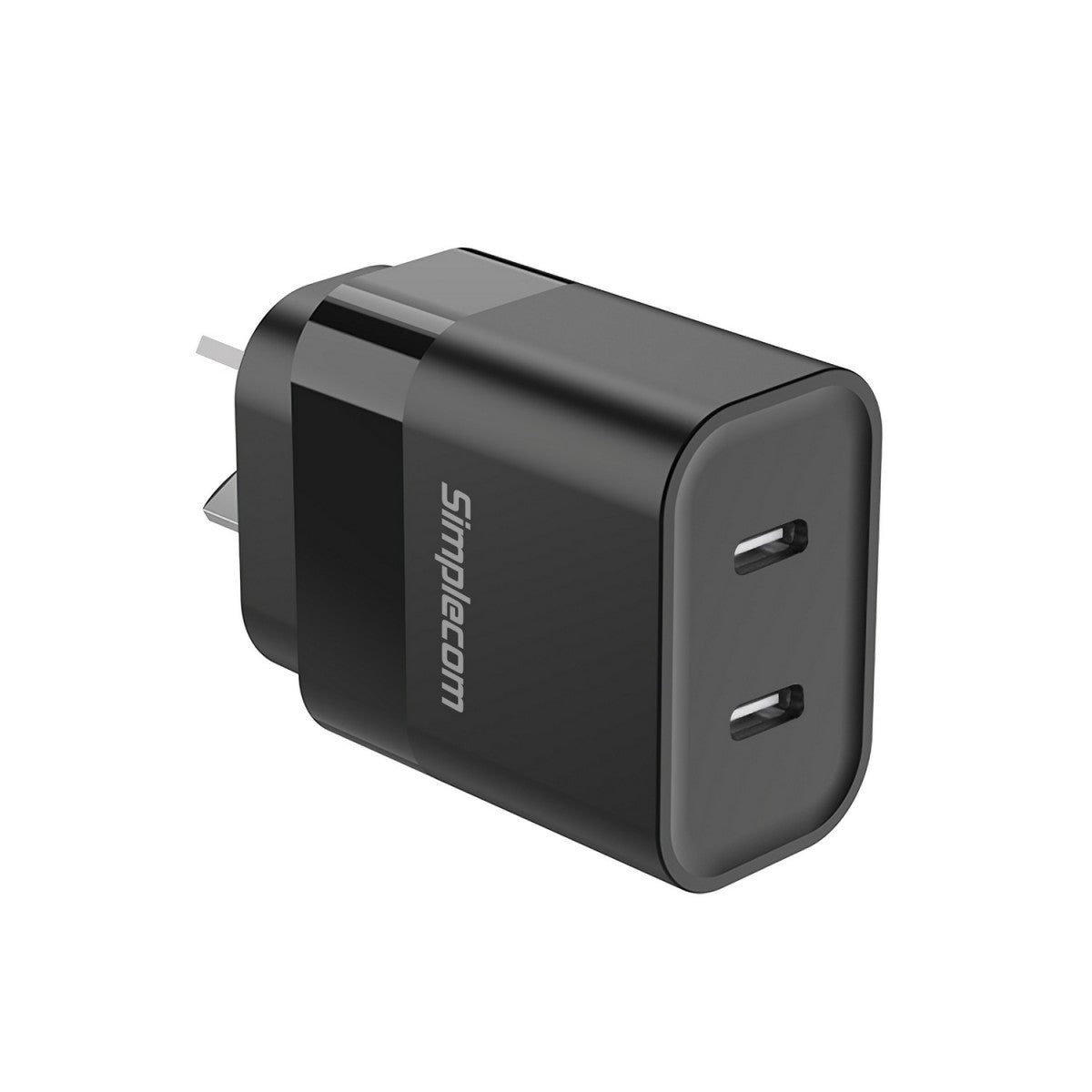 Simplecom CU221 Dual USB-C Fast Wall Charger PD 20W for Phone Tablet - Chargers - Mobile Devices - Image 2