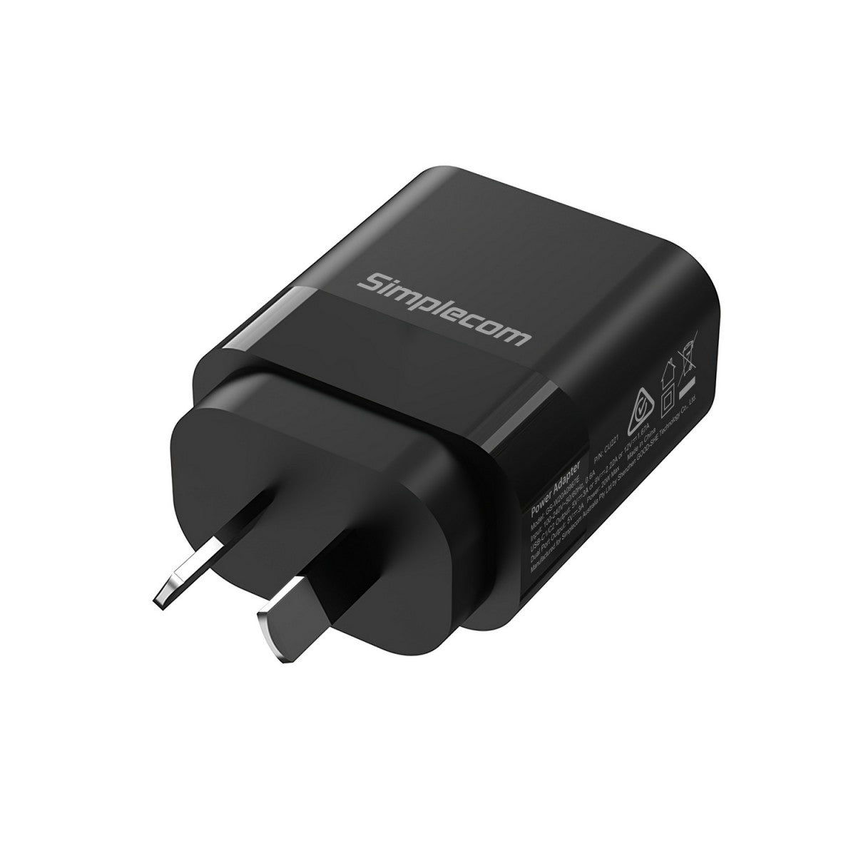 Simplecom CU221 Dual USB-C Fast Wall Charger PD 20W for Phone Tablet - Chargers - Mobile Devices - Image 4