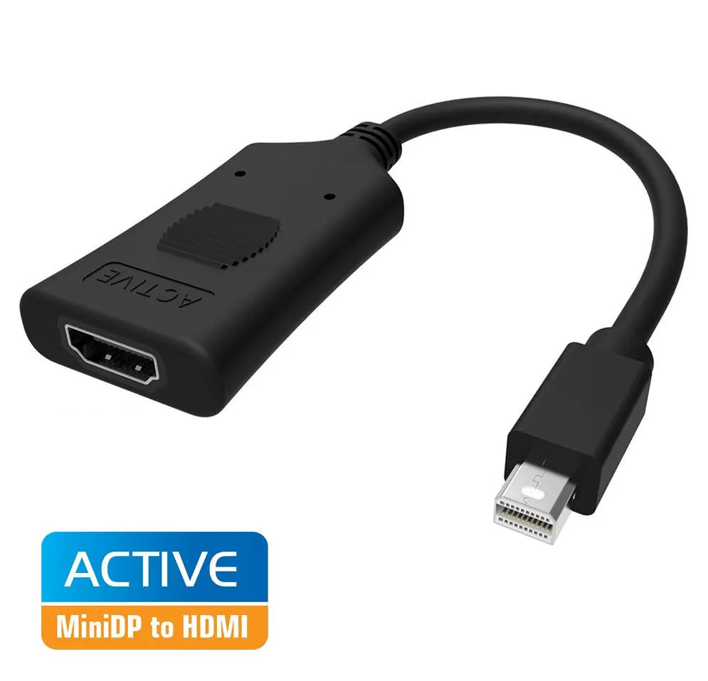 Simplecom DA101 Active MiniDP to HDMI Adapter 4K UHD (Thunderbolt and Eyefinity Compatible) - Cables - Image 2