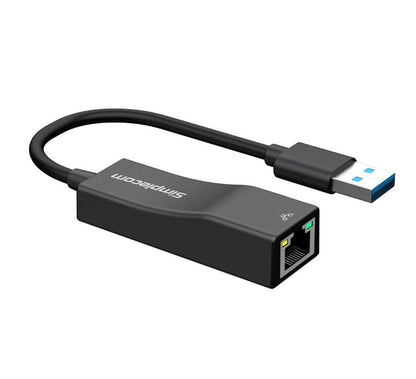 Simplecom NU302 SuperSpeed USB 3.0 to RJ45 Gigabit 1000Mbps Ethernet Network Adapter - USB, Bluet... - Image 2