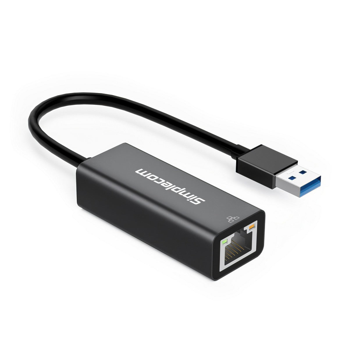 Simplecom NU304 SuperSpeed USB 3.0 to Gigabit Ethernet Network Adapter - USB, Bluetooth  IEEE - Image 2