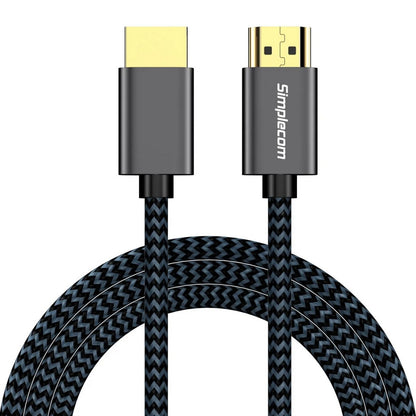 Simplecom SBT002 Ultra High Speed HDMI 2.1 Cable Nylon Braided 48Gbps 8K@60Hz - Cables - Image 2