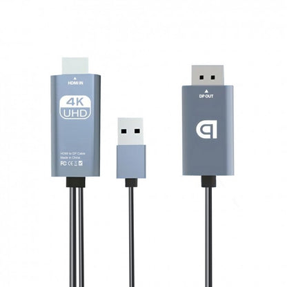 Simplecom TH201 HDMI to DisplayPort Active Converter Cable 4K@60hz USB Powered 2M - Cables - Image 2