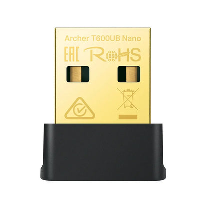 (E)TP-Link Archer T600UB Nano AC600 Nano Wi-Fi Bluetooth USB Adapter, Up to 600Mbps speeds with 2... - Image 2