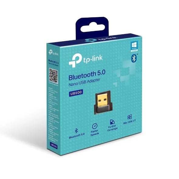 TP-Link UB500 Bluetooth 5.0 Nano USB 2.0 Adapter, Add Bluetooth To Your Devices, Wireless Connect...