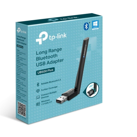 TP-Link UB500 Plus Long Range Bluetooth USB Adapter,  USB 2.0, 1*External Antenna - USB, Bluetoot...