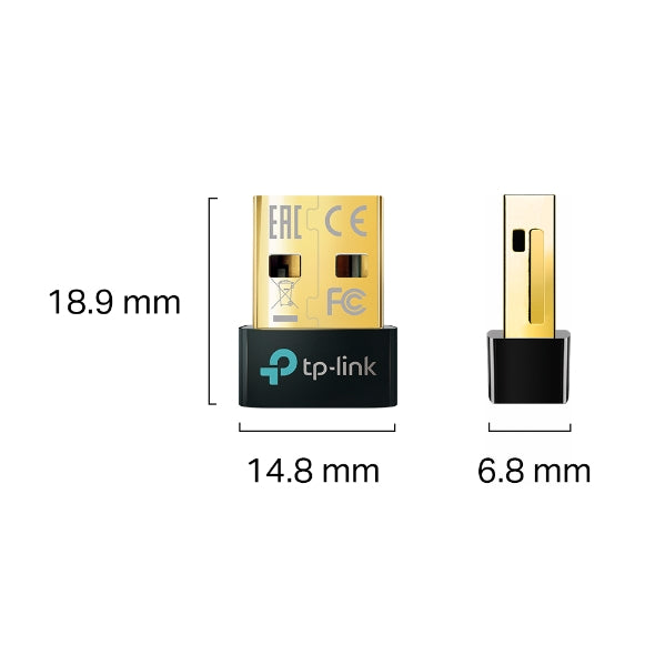 TP-Link UB500 Bluetooth 5.0 Nano USB 2.0 Adapter, Add Bluetooth To Your Devices, Wireless Connect... - Image 3