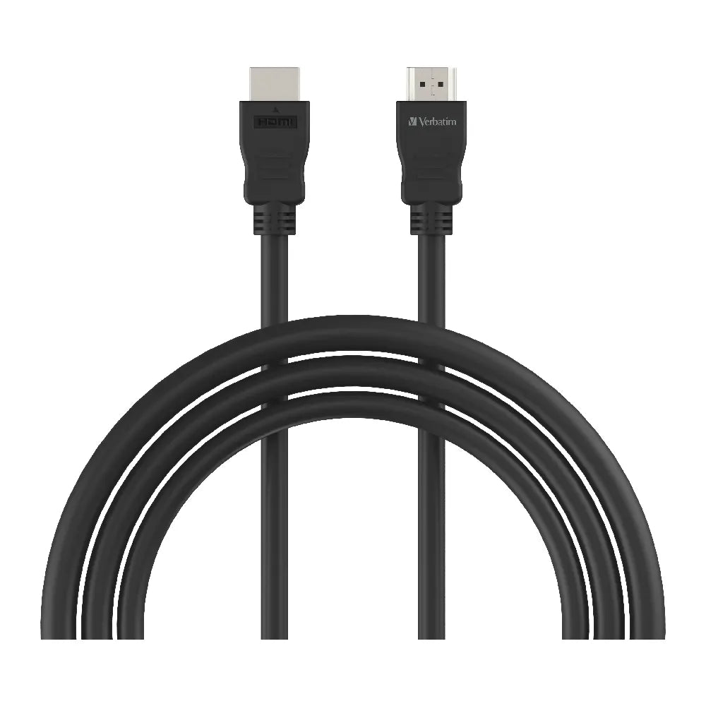 Verbatim HDMI 1.4b Cable 1m - Support 4K FHD, 3D Compatible, Audio Return Channel (ARC) HIgh Perf...