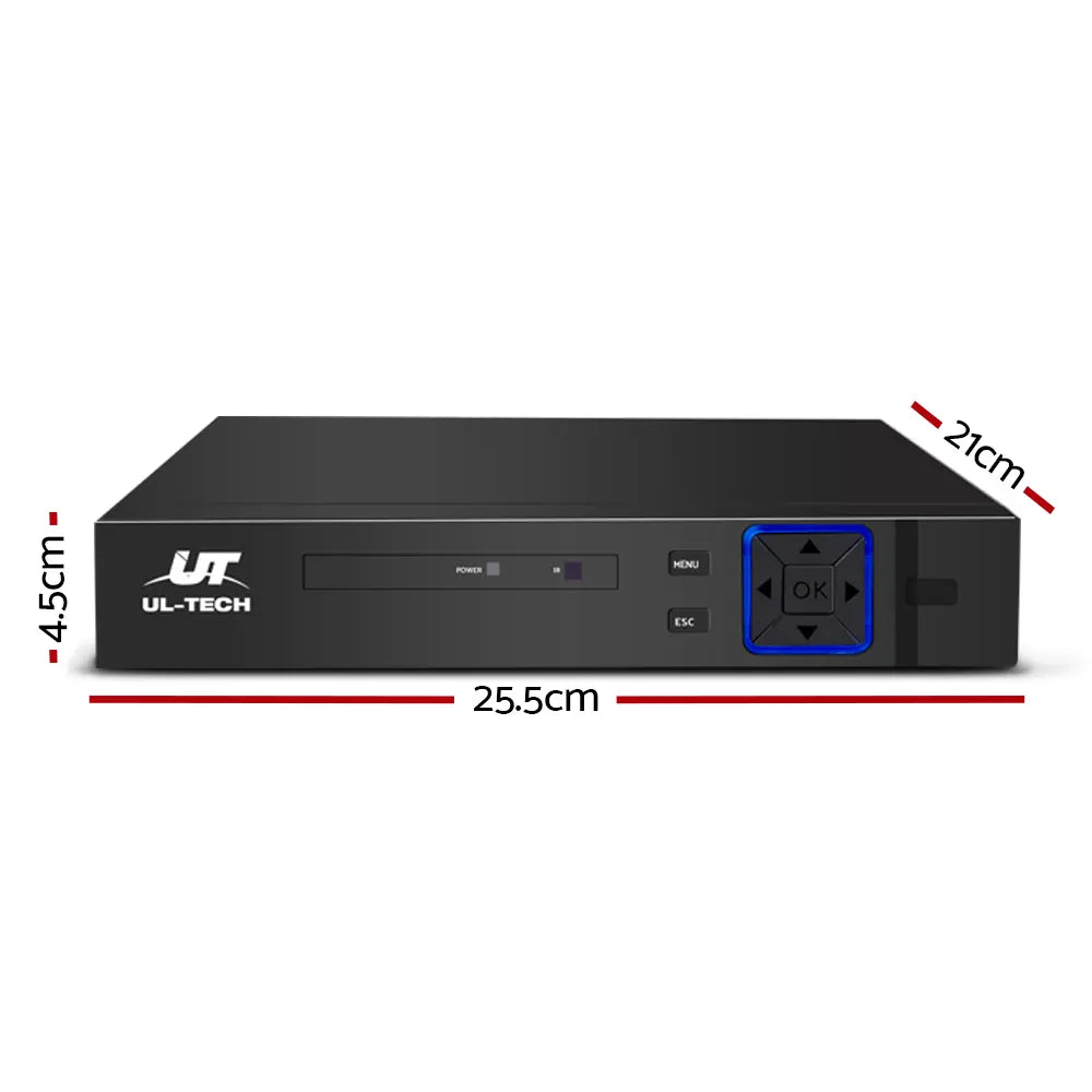 UL-tech 8CH DVR 1080P 5in1 CCTV Video Recorder - Image 2