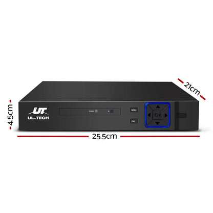 UL-tech 8CH DVR 1080P 5in1 CCTV Video Recorder - Image 2