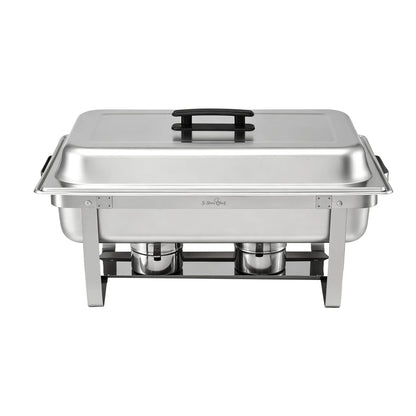 5-Star Chef Chafing Dish 9L 1-Pan Buffet Warmer Food Warmer Catering Server - Image 3