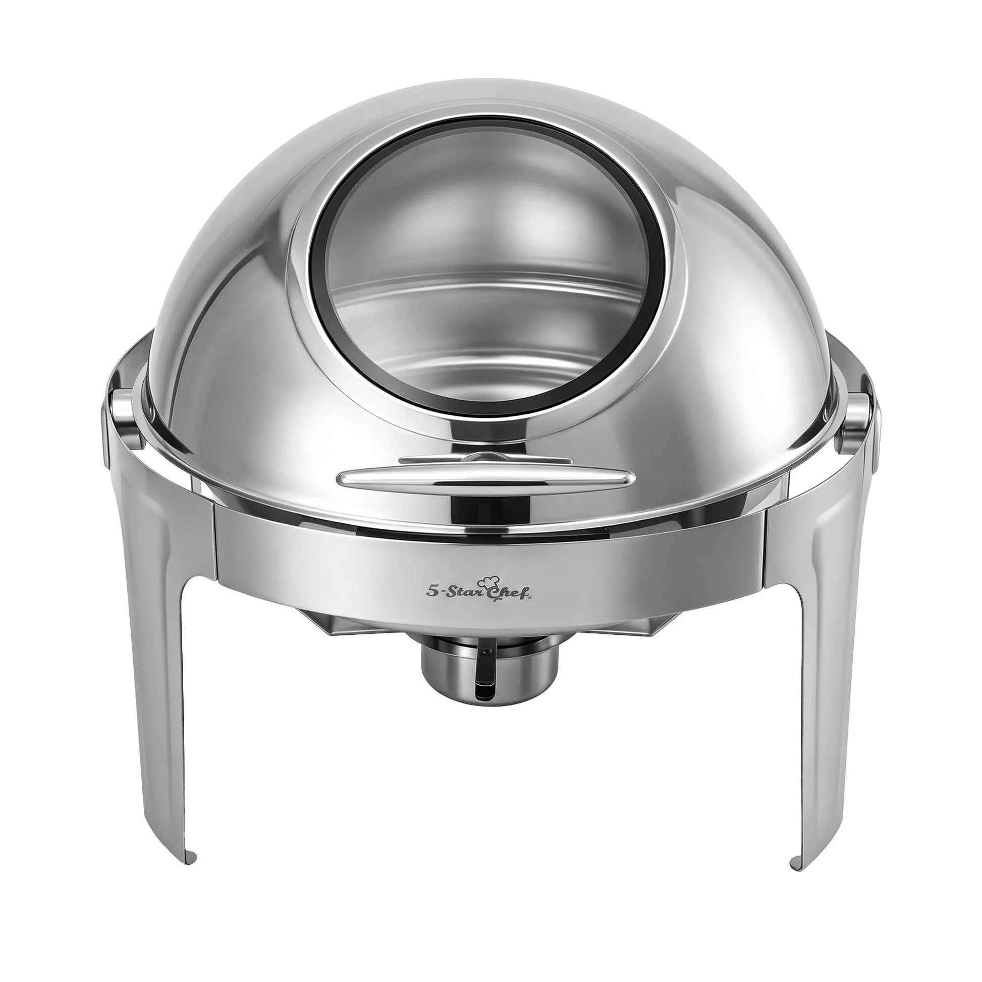 5-Star Chef 9L Chafing Dish Buffet Warmer Food Warmer Catering Server Round - Image 3
