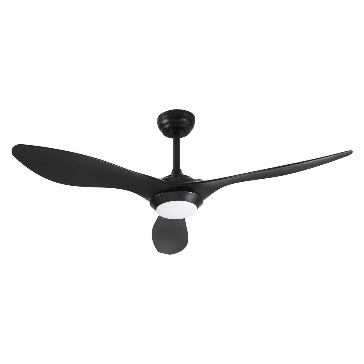 Devanti 52'' Ceiling Fan DC Motor w/Light w/Remote - Black - Image 3