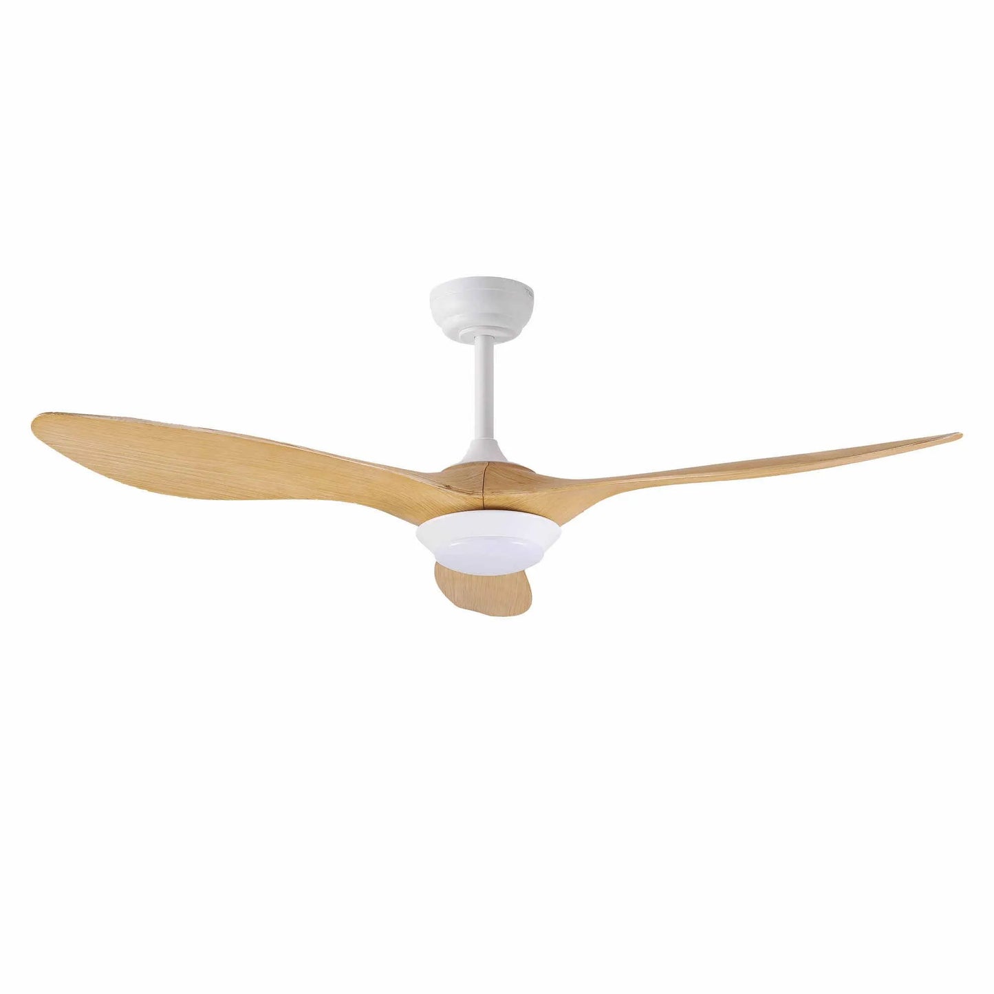 Devanti 52'' Ceiling Fan DC Motor w/Light w/Remote - Wood - Image 3