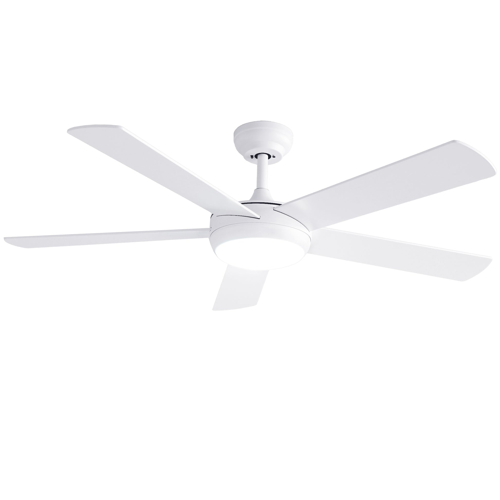 Devanti 52'' Ceiling Fan 5 Blades DC Motor w/Light w/Remote White - Image 9