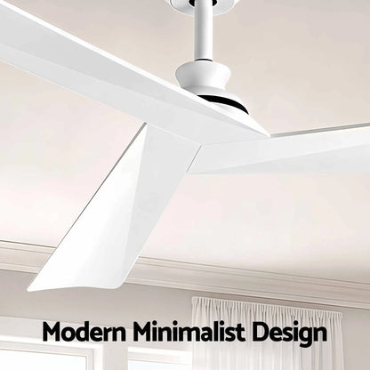 Devanti 52" Ceiling Fan Modern Minimalism 3 Blades 6 Speeds DC Motor Remote - Image 5