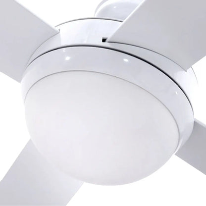 Devanti 52'' Ceiling Fan DC Motor w/Light w/Remote - White - Image 3