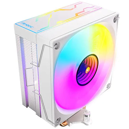 Antec F400 ARGB - White, 120mm ARGB PWM Fan, 4 Copper Heat Pipes, 205W TDP, 600–1700RPM, 63CFM Ai... - Image 2
