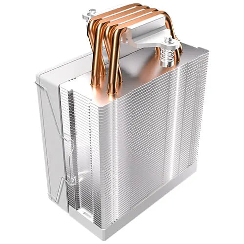 Antec F400 ARGB - White, 120mm ARGB PWM Fan, 4 Copper Heat Pipes, 205W TDP, 600–1700RPM, 63CFM Ai... - Image 4