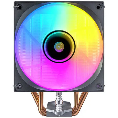 Antec F400 ARGB - Black, 120mm ARGB PWM Fan, 4 Copper Heat Pipes, 205W TDP, 600–1700RPM, 63CFM Ai...