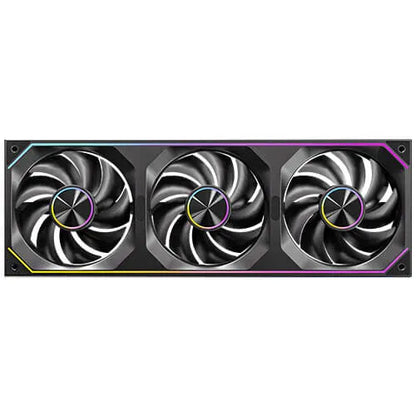 Antec IM 360 ARGB Black, 360mm Triple PWM Fan Kit, ARGB, 800-1800RPM, 134.43CFM, 1.48mmAq Air Pre... - Image 2