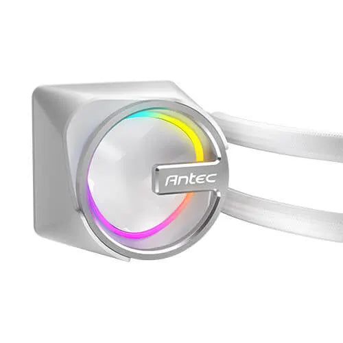 Antec Skeleton Matrix 360 ARGB - White, 360mm AIO, ARGB, 2400RPM, 74.23 CFM, 2.6mmH₂O, Intel/AMD,... - Image 4