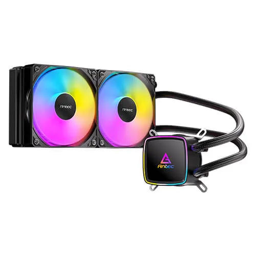 Antec Ultra 240 ARGB, 240mm AIO, ARGB PWM fans, 1800RPM, 67.62 CFM, 2.09mmH₂O, Intel/AMD, 2-Year... - Image 2