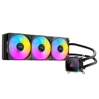 Antec Ultra 360 ARGB - Black, 360mm AIO, ARGB PWM fans, 1800RPM, 67.62 CFM, 2.09mmH₂O, Intel/AMD,... - Image 2