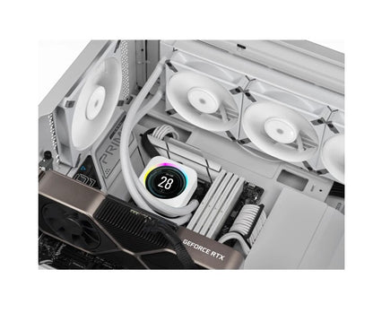 Corsair AF120 ELITE White High-Performance 140mm PWM Fluid Dynamic Bearing Fan - Fan  Cooling Pro... - Image 3