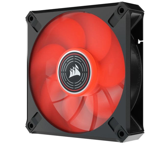 Corsair ML ELITE Series, ML120 LED ELITE, 120mm Magnetic Levitation Red LED Fan with AirGuide, Si... - Image 3