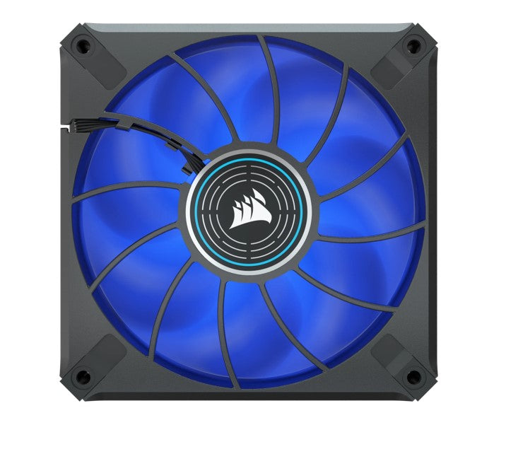 Corsair ML ELITE Series, ML120 LED ELITE WHITE, 120mm Magnetic Levitation Blue LED Fan with AirGu... - Image 4