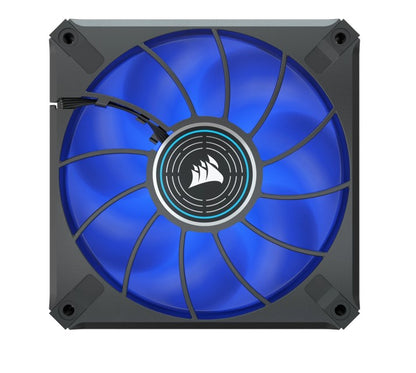 Corsair ML ELITE Series, ML120 LED ELITE WHITE, 120mm Magnetic Levitation Blue LED Fan with AirGu... - Image 4