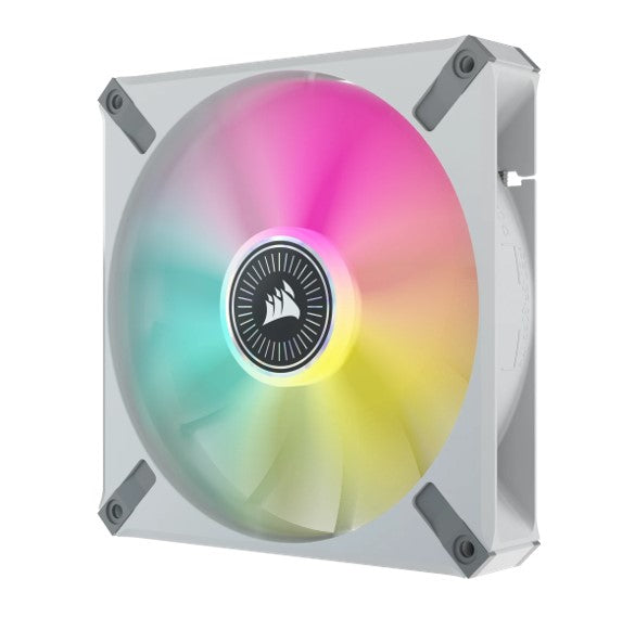 Corsair ML ELITE Series, ML140 RGB ELITE WHITE, 140mm Magnetic Levitation RGB Fan with AirGuide,... - Image 4