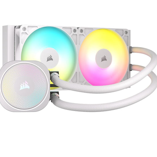 Corsair NAUTILUS 240 RS ARGB Liquid CPU Cooler - White - Fan  Cooling Products