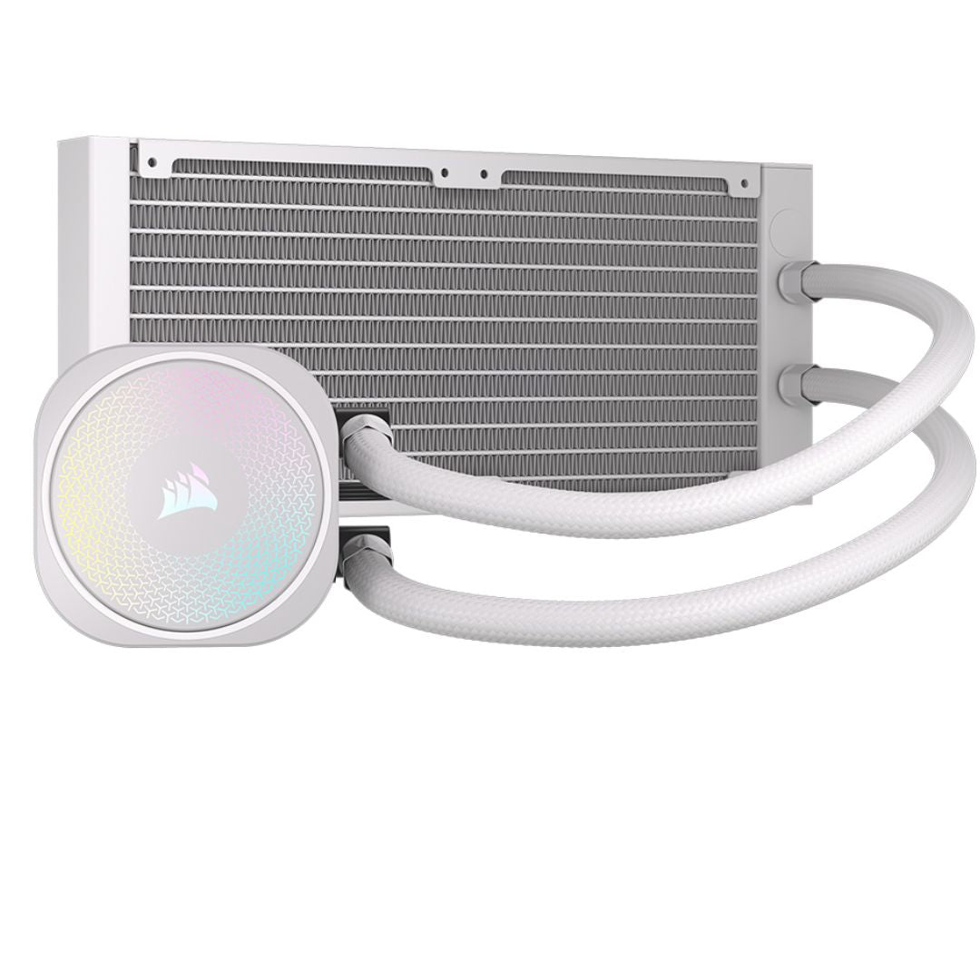 Corsair NAUTILUS 240 RS ARGB Liquid CPU Cooler - White - Fan  Cooling Products - Image 2