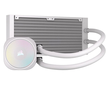 Corsair NAUTILUS 240 RS ARGB Liquid CPU Cooler - White - Fan  Cooling Products - Image 2