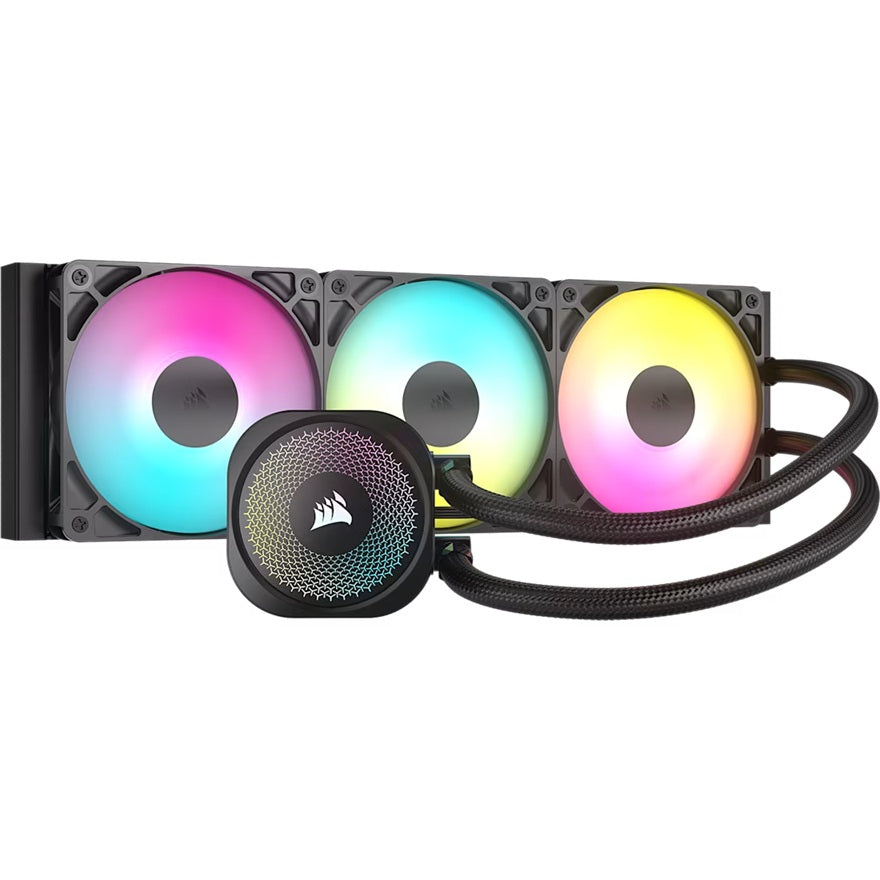 Corsair NAUTILUS 360 RS ARGB Liquid CPU Cooler, Aluminum Rad, Copper Cold Plate, PWM Fan Control,... - Image 2