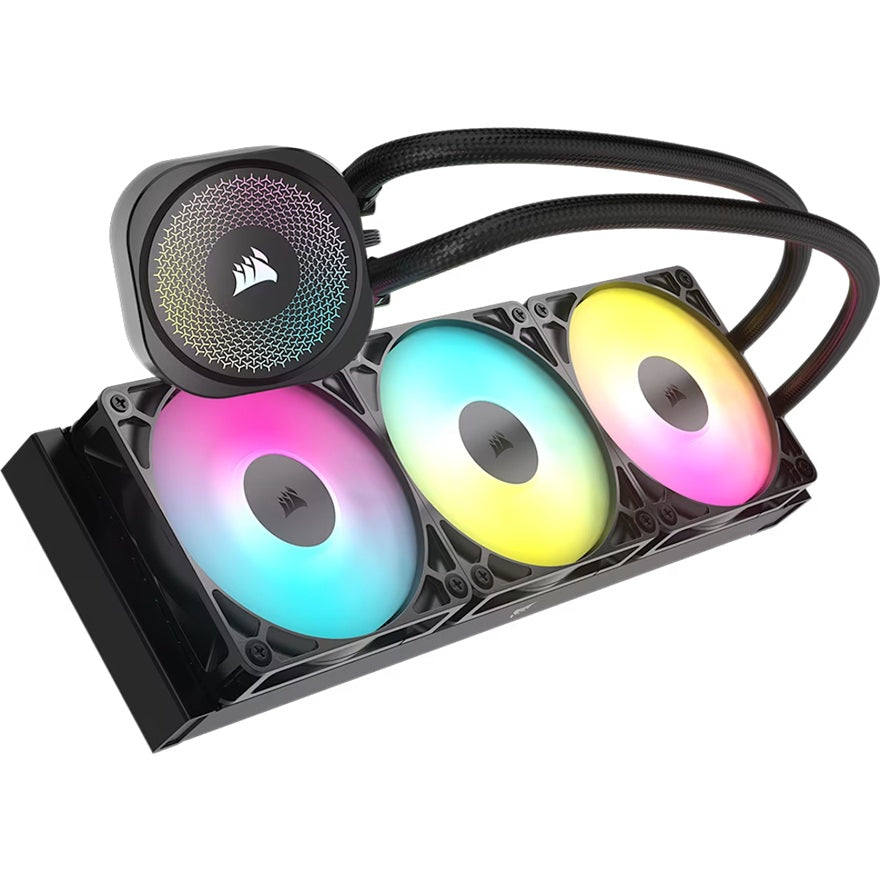 Corsair NAUTILUS 360 RS ARGB Liquid CPU Cooler, Aluminum Rad, Copper Cold Plate, PWM Fan Control,... - Image 3