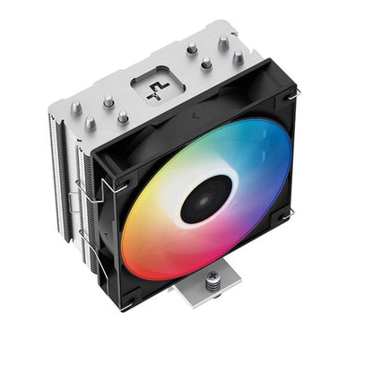 DeepCool AG400 LED CPU Cooler 4 Heat Pipes, 6 Colour LED, 120mm PWM Fan, Intel LGA1851/1700/1200/... - Image 4