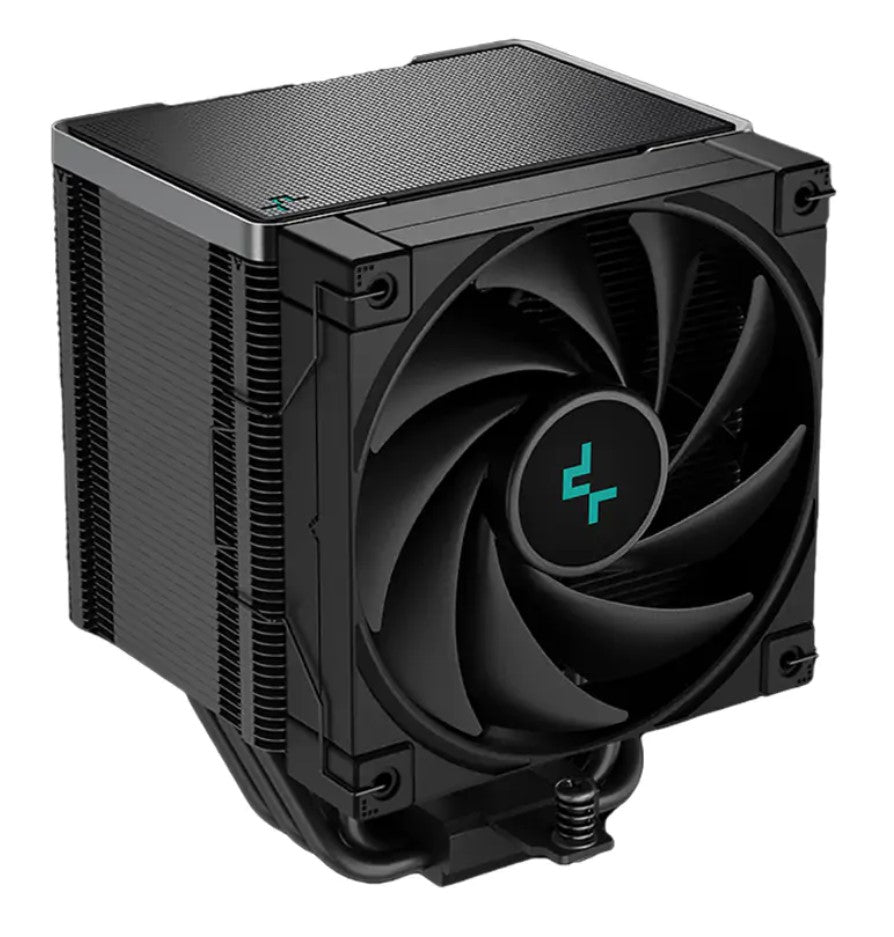 DeepCool AK500 Zero Dark High-Performance CPU Cooler, 5 Copper Heat Pipes, Single-Tower Heatsink, 120mm FDB PWM Fan, 240W LGA1851/1700/AM5/AM4