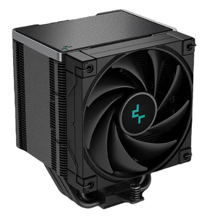 DeepCool AK500 Zero Dark High-Performance CPU Cooler, 5 Copper Heat Pipes, Single-Tower Heatsink, 120mm FDB PWM Fan, 240W LGA1851/1700/AM5/AM4